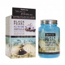 Многофункциональная ампульная сыворотка с чёрным жемчугом FarmStay Black Pearl All-in-One Ampoule 250 мл