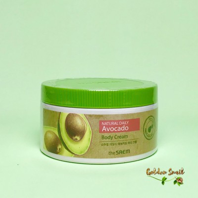 Крем для тела с экстрактом авокадо The Saem Care Plus Avocado Body Cream 300 мл