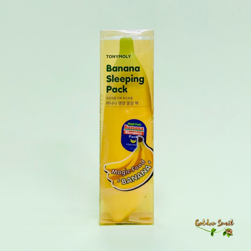 Банановая ночная маска для лица tony moly magic food banana sleeping pack