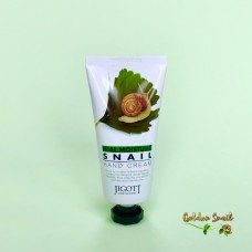 Питательный крем для рук с экстрактом улитки Jigott Real Moisture Snail Hand Cream 100 мл