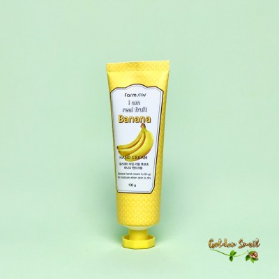 Питательный крем для рук с экстрактом банана FarmStay I am Real Fruit Banana Hand Cream 100 мл
