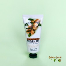 Увлажняющий крем для рук с аргановым маслом Jigott Real Moisture Argan Oil Hand Cream 100 мл