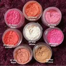 Рассыпчатые 3D румяна с шиммером Hope Girl 3D Powder Blusher