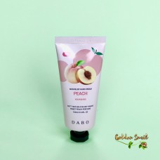 Парфюмерный питательный крем для рук с экстрактом персика Dabo Skin Relief Hand Cream Peach 100 мл