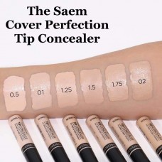 Консилер для маскировки недостатков кожи The Saem Cover Perfection Tip Concealer