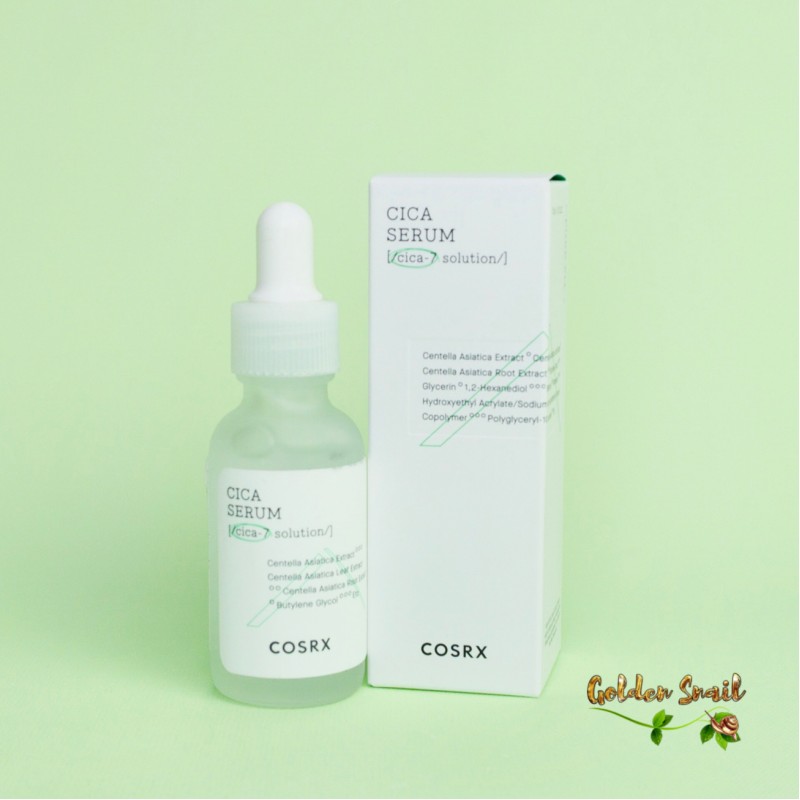 Celimax cica serum niacinamide. Cica успокаивающая сыворотка. COSRX сыворотка. Сыворотка для лица COSRX. Успокаивающая ампульная сыворотка с центеллой азиатской, 30мл, Lebelage.