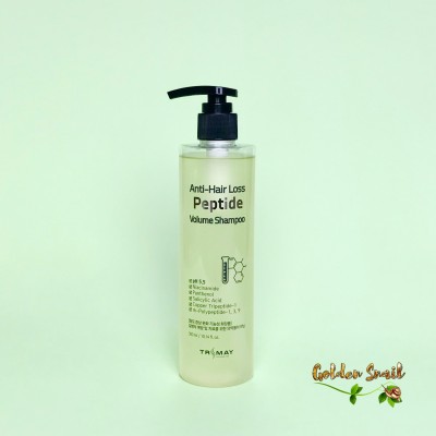 Бессульфатный шампунь с пептидами для объема волос Trimay Anti-Hair Loss Peptide Volume Shampoo 300 мл