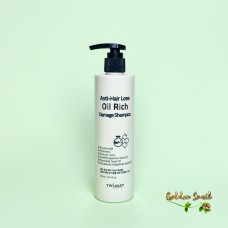 Бессульфатный питательный шампунь с натуральными маслами Trimay Anti-Hair Loss Oil Rich Damage Shampoo 300 мл