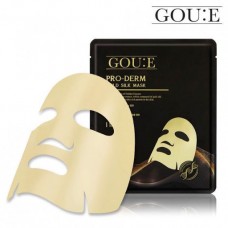 Антивозрастная тканевая маска с протеином золотых коконов шелкопряда GOU:E Pro-Derm Gold Silk Mask
