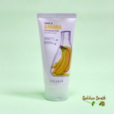 Питательная пенка для умывания с экстрактом банана It's Skin Have a Banana Cleansing Foam 150 мл