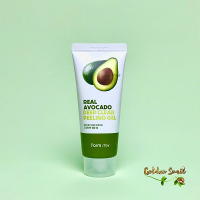 Пилинг-скатка с маслом авокадо FarmStay Real Avocado Deep Clear Peeling Gel 100 мл