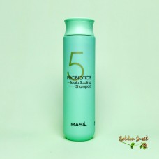 Глубокоочищающий шампунь с пробиотиками Masil 5 Probiotics Scalp Scaling Shampoo 300 мл