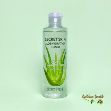 Тонер для лица с экстрактом алоэ Secret Skin Aloe Hydration Toner 250 мл