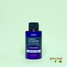 Кондиционер для увлажнения и питания с ароматом иланг-иланг Kundal Honey & Macadamia Hydro-Intensive Protein Premium Hair Treatment Ylang Ylang 100 мл