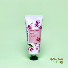 Крем для рук с экстрактом лепестков вишневого цвета FarmStay Pink Flower Blooming Hand Cream Cherry Blossom 100 мл