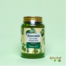 Многофункциональная ампульная сыворотка с маслом авокадо FarmStay Avocado All-in-one Intensive Moist Ampoule 250 мл