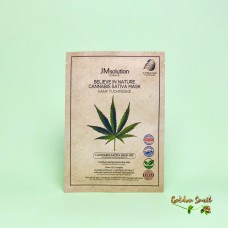 Успокаивающая маска с маслом семян конопли JMsolution Believe in Nature Cannabis Sativa Seed Oil Mask