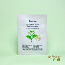 Тканевая маска с экстрактом чайного дерева JMsolution Releaf Mild Acidic Tea Tree Mask