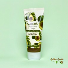 Очищающая пенка с экстрактом авокадо FarmStay Avocado Premium Pore Deep Cleansing Foam 180 мл
