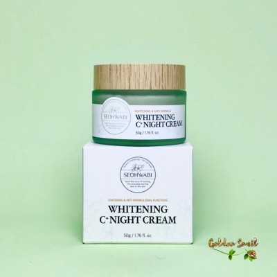 Выравнивающий тон кожи ночной крем Seohwabi Whitening C+ Night Cream 50 мл