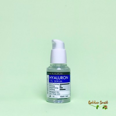 Увлажняющая сыворотка для лица с гиалуроновой кислотой Derma Factory Hyaluronic Acid 1% Serum 30 мл