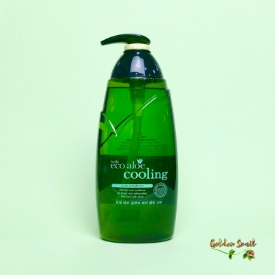 Освежающий шампунь с алоэ вера Rosee Eco Aloe Hair Cooling Shampoo 760 мл