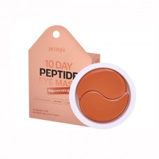 Гидрогелевые патчи с пептидами и лактобактериями Petitfee 10 Day Peptide Eye Mask Rejuvenating 10 шт