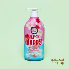 Гель для душа с экстрактами вишни и малины Happy Bath Be Happy Smile Body Wash 900 мл