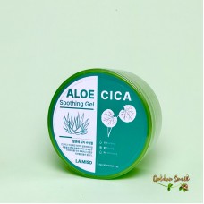 Увлажняющий гель с алоэ и центеллой азиатской La Miso Aloe Cica Soothing Gel 300 мл