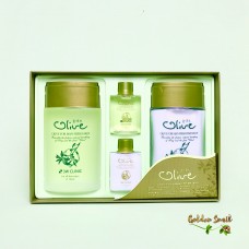 Набор для мужчин c экстрактом оливы 3W Clinic Olive For Man Fresh 2 Items Set