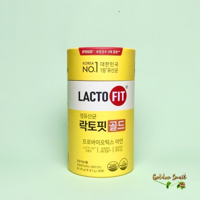 Коктейль из пробиотиков Lacto-Fit probiotics Gold 5X Formula 50 саше* 2гр