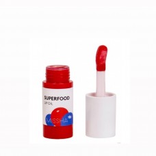 Увлажняющее масло для губ с малиной Missha Super Food Lip Oil Berry 5,2 гр