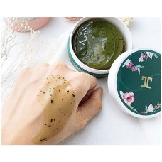 Гидрогелевые патчи с лепестками зелёного чая Jayjun Green Tea Eye Gel Patch