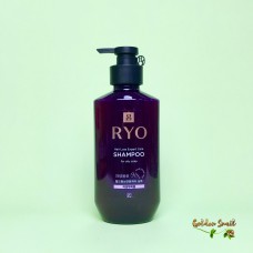 Шампунь против выпадения волос для жирной кожи головы Ryo Hair Loss Expert Care Shampoo For Oily Scalp 9EX 400 мл