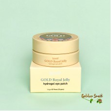 Гидрогелевые патчи с золотом и маточным молочком Petitfee Koelf Gold & Royal Jelly Eye Patch