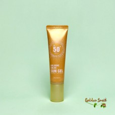 Легкий солнцезащитный гель с гиалуроновой кислотой Deoproce Hyaluronic Cooling Sun Gel SPF 50+ PA+++