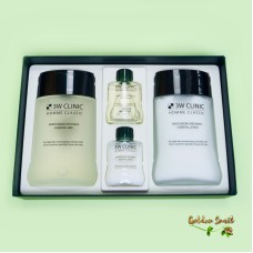 Освежающий набор для мужчин 3W Clinic Homme Classic Moisturizing Freshness Essential Skin Care Set