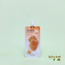 Ночная маска с экстрактом мёда Missha Pure Source Honey Pocket Pack 10 мл