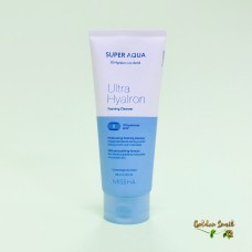 Увлажняющая пенка с гиалуроновой кислотой Missha Super Aqua Ultra Hyalron Cleansing Foam 200 мл