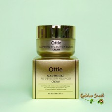 Питательный крем для упругости кожи с частичками золота Ottie Gold Prestige Resilience Advanced Cream 50 мл