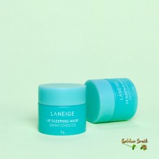 Ночная маска для губ с ароматом мятного шоколада Laneige Lip Sleeping Mask Mint Choco 8 гр