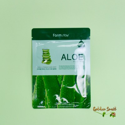 Тканевая маска с экстрактом алоэ FarmStay Visible Difference Mask Sheet Aloe