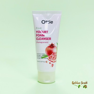 Йогуртовая пенка с экстрактом граната Ottie Fruits Yogurt Foam Cleanser Pomegranate 150 мл