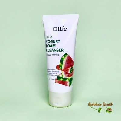 Йогуртовая пенка с экстрактом арбуза Ottie Fruit Yogurt Foam Cleanser Watermelon 150 мл