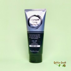 Пилинг-скатка с углем FarmStay Charcoal Toning Peeling Gel 180 мл