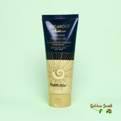 Обновляющий пилинг-скатка с муцином улитки FarmStay Escargot Noblesse Intensive Peeling Gel 180 мл