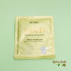 Гидрогелевая маска для лица антивозрастная с золотом Petitfee Gold Hydrogel Mask Pack + 5 Golden Complex