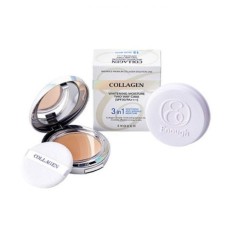 Коллагеновая пудра 3в1 Enough Collagen 3 In 1 Whitening Moisture Two Way Cake SPF30 PA+++