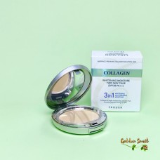 Коллагеновая пудра 3в1 Enough Collagen 3 In 1 Whitening Moisture Two Way Cake SPF30 PA+++