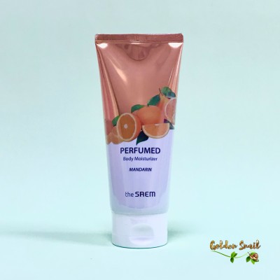 Парфюмированный крем для тела с ароматом мандарина The Saem Perfumed Body Moisturizer Mandarin 200 мл